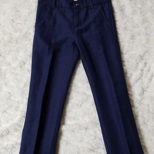 Boys navy dress pants